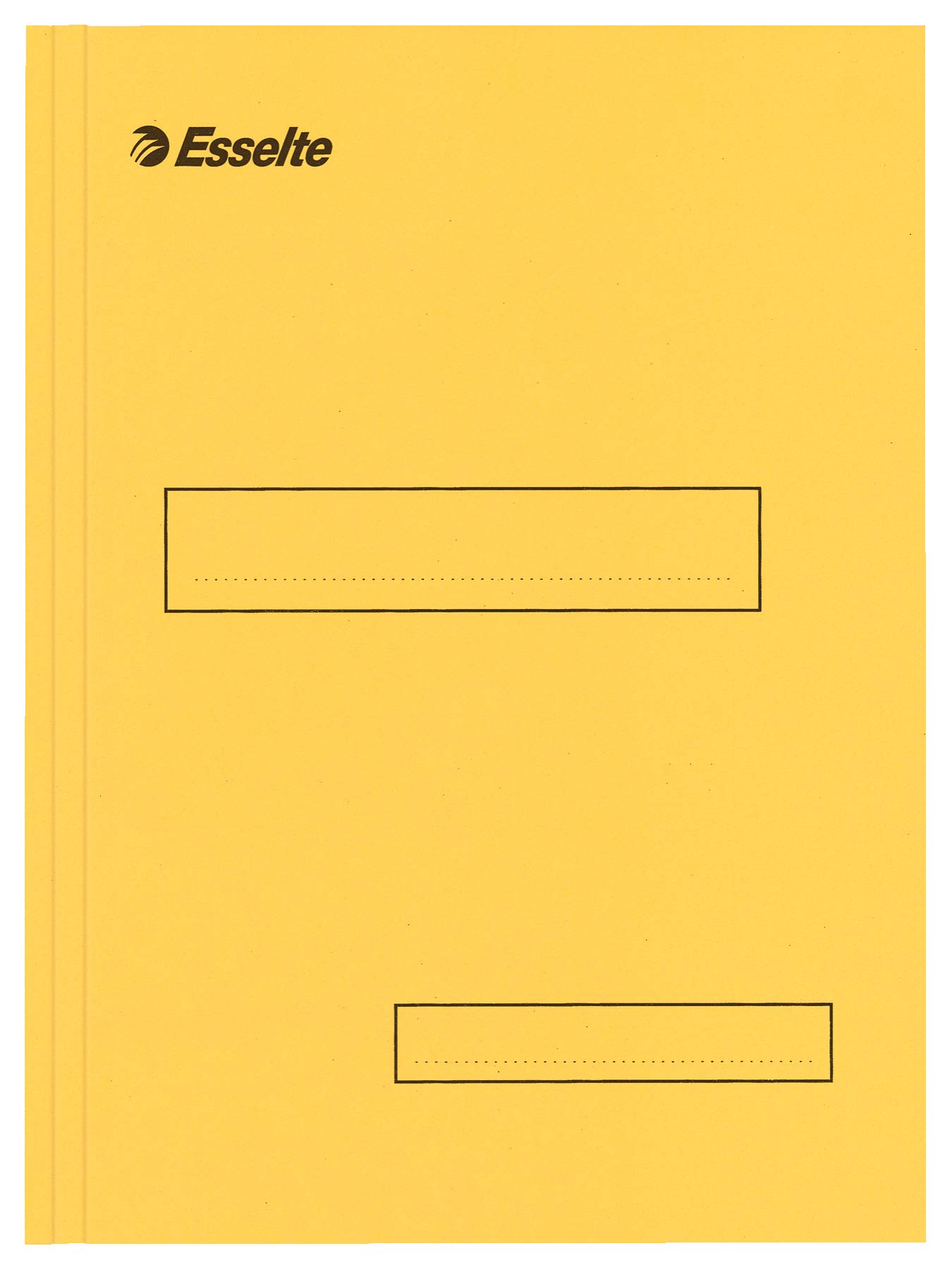 Scor Esselte Pack of 100 Suspension Files for Filing Cabinets 160g with 2 Flaps Yellow