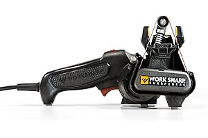 Work Sharp MK2 Professional Electric Knife and Tool Sharpener - Adjustable Tool and Knife Sharpening System Holiday Bundle