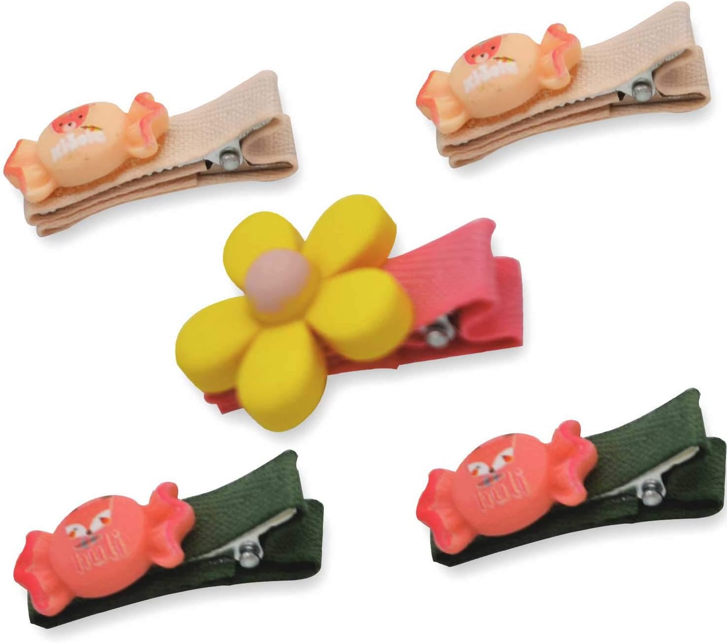 5-Piece Set Of Girl Hair Accessories, Children's Hair Clips, Hair Clips, Hair Clips, Baby Girls Cute Hair Clips Girl Hair Clips for Toddlers Kids Girls