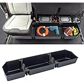 MAXDOM Under Seat Storage Fit for (2015-2025) F150 SuperCrew Cab & Crew Cab (2017-2025) F250 F350 F450 F550 Rear Underseat Or
