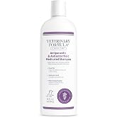 Veterinary Formula Clinical Care Antiparasitic &amp; Antiseborrheic Wash, 16 oz | Medicated dog shampoo supports dry, irritated skin and helps soothe occasional itchy spots