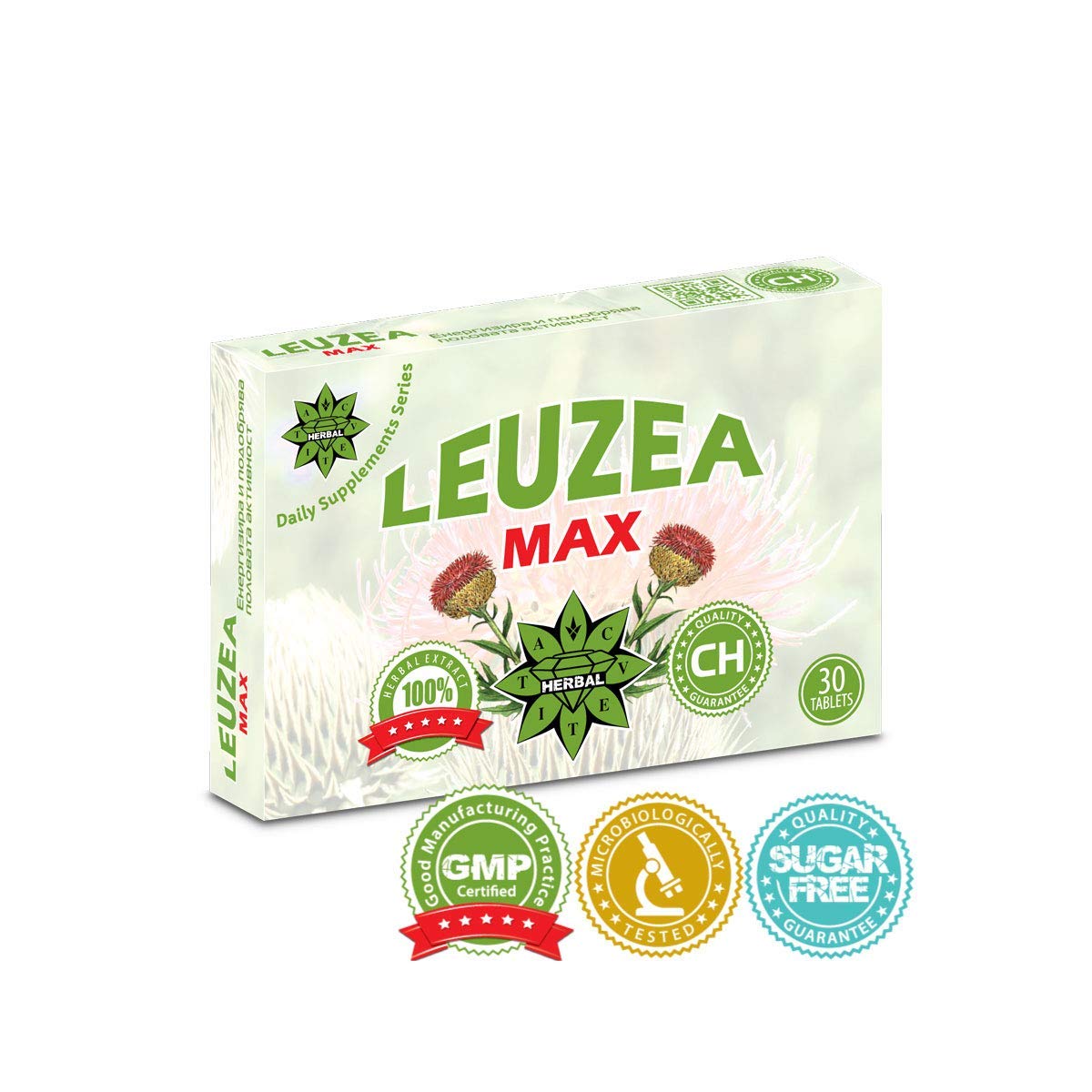 Leuzea Carthamoides Tabletten – 200 Mg Extrakt, Natürlicher Support Für Ausdauer & Regeneration