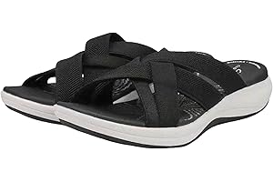 Cathalem Sandals Women Comfortable, Recovery Orthopedic Walking Plantar Fasciitis Slides Sandals with Arch Support