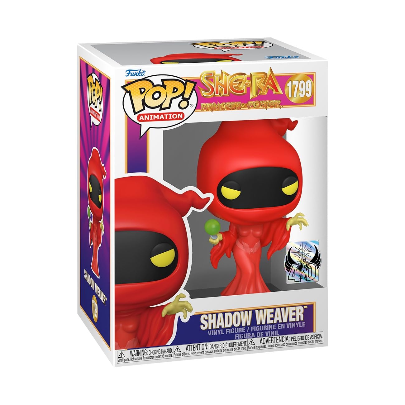 Funko POP! Vinyl: She-Ra - Shadow Weaver - Masters of The Universe- Vinyl-Sammelfigur - Geschenkidee - Offizielle Handelswaren - Spielzeug Für Kinder und Erwachsene - TV Fans