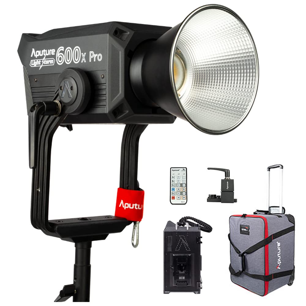 Photo 1 of *** USED ***Aputure LS 600x Pro 600W Bi-Color LED Video Light, CCT 2700K~6500K, CRI&TLCI ?96,App Control 9 Lighting FX V-Mount for Video Recording Photography