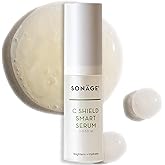 Sonage C Shield Smart Serum: Hyaluronic Acid & Vitamin C | Brightens, Shields from Blue Light, Fades Dark Spots
