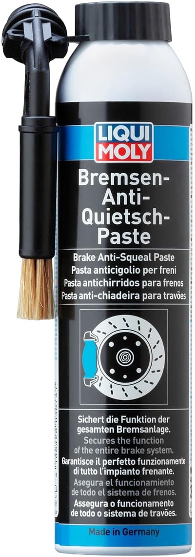 LIQUI MOLY Brake Anti-Squeal Paste 200 ml with Brush Blue Grey Silver Black