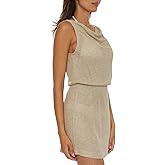 Becca Womens Gilded Dress, Cowl Neck, Beach Cover Ups for Women