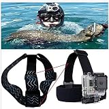 Non-Slip Elastic Head Strap Headband Mount For Gopro HD Hero 1/2/3/3 Plus Xiaomi Yi SJ4000 SJ5000 SJcam by CKTMac