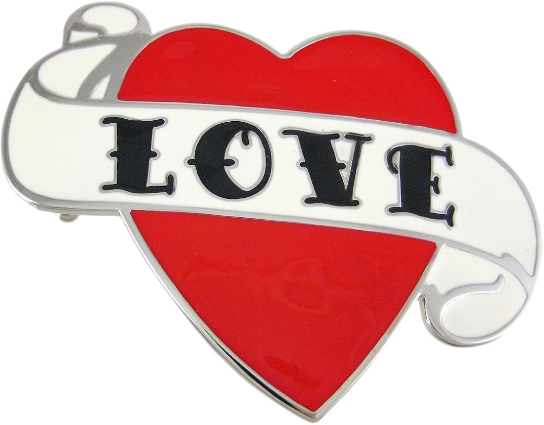 love belt buckle