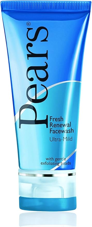 pears fresh renewal face wash