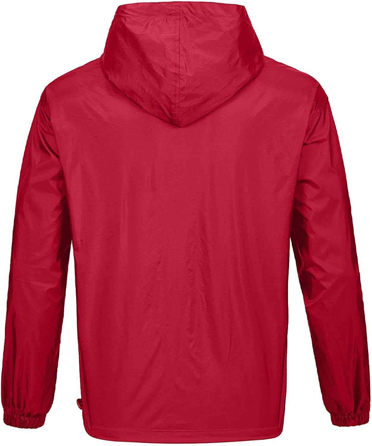SWISSWELL Waterproof Windbreaker Rain Jacket Mens Lightweight Hooded Raincoat at  Men’s Clothing store
