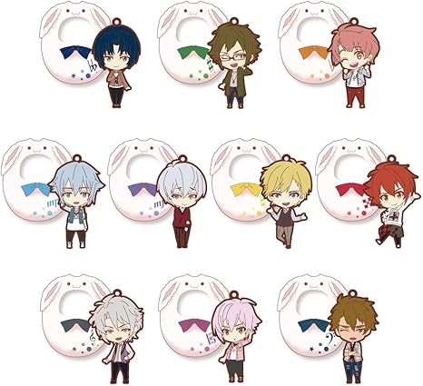 Amazon アイドリッシュセブン つつまれっこラバーストラップ Box アニメ 萌えグッズ 通販