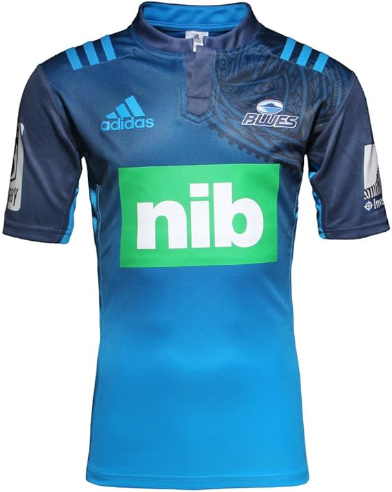 Auckland Blues 2017 Domicile Enfants Maillot de Super Rugby Bleu