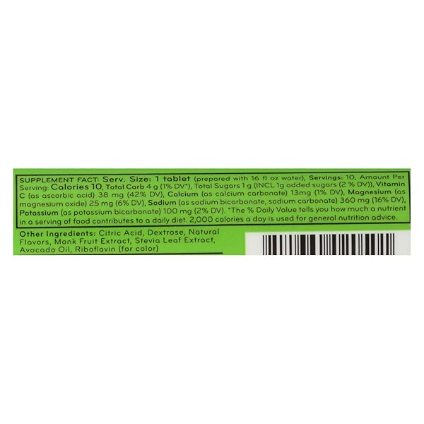 NUUN SPORT HYDRATION LEMON LIME, 10 DRINK TABLETS