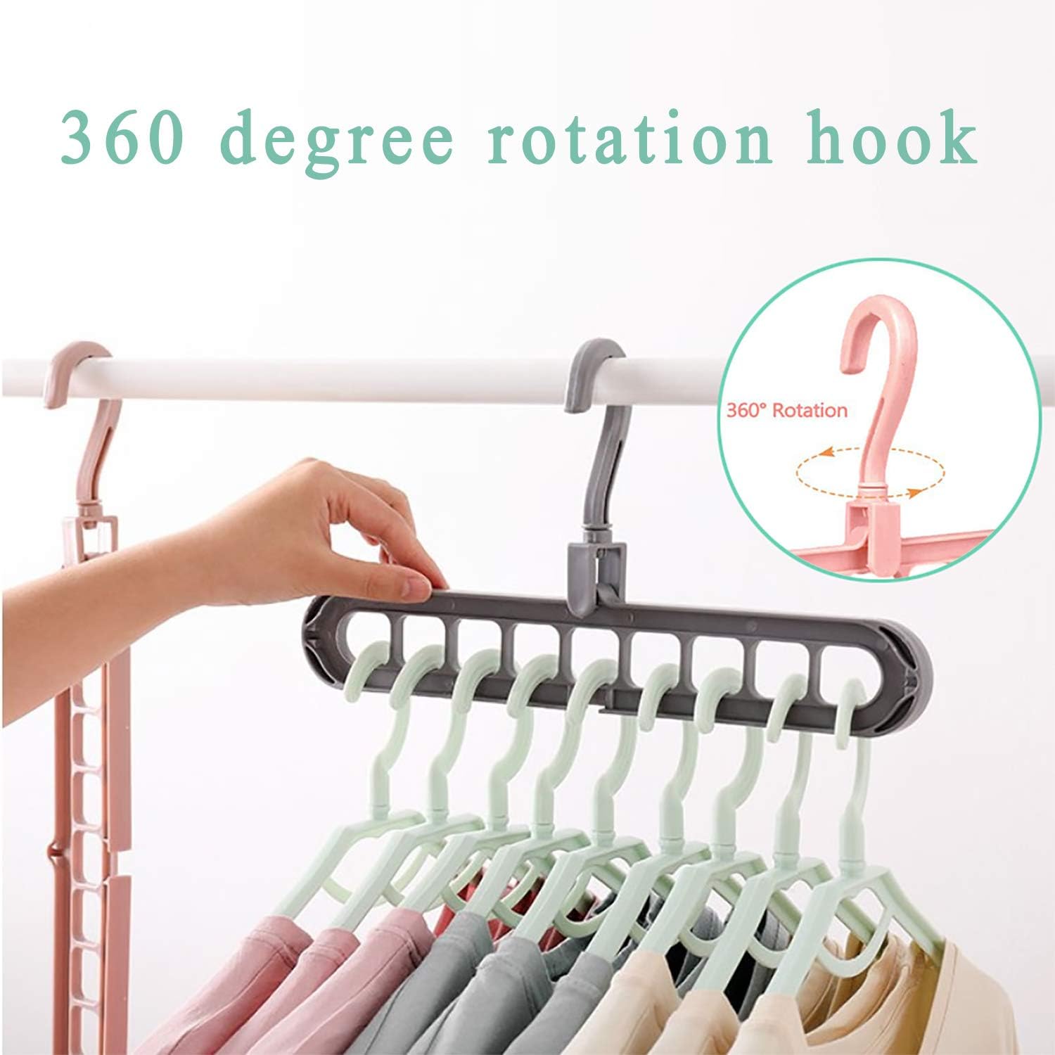 цепочки подвесные для одежды. многоярусная вешалка для одежды. вешалка multifunctional clothes hanger. футболка на вешалке. вешалка органайзер.