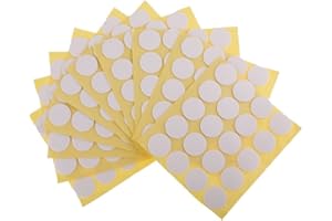 200 Pieces Candle Wick Sticker Double-sided Sticky Dots for DIY Candle Making 20mm