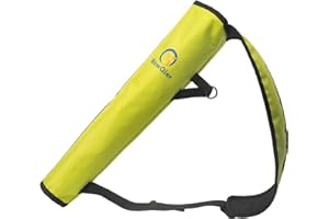 Bowqier Archery Back Arrow Quiver Holder, Quiver for Archery Arrows, Tube Hip Quiver Waist Hanged Carry Bag - Adjustable Nylon Belt for Bow Hunting and Target Practicing for Youth and Adults