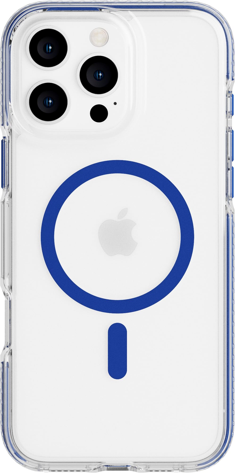 Tech21 EvoCrystal for iPhone 16 Pro Max Compatible with MagSafe - Impact Protection Case 15x Military Standard Tested - in Blue