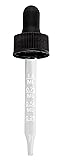 JUVITUS Glass Dropper Closure Top for 1 oz / 30 ml