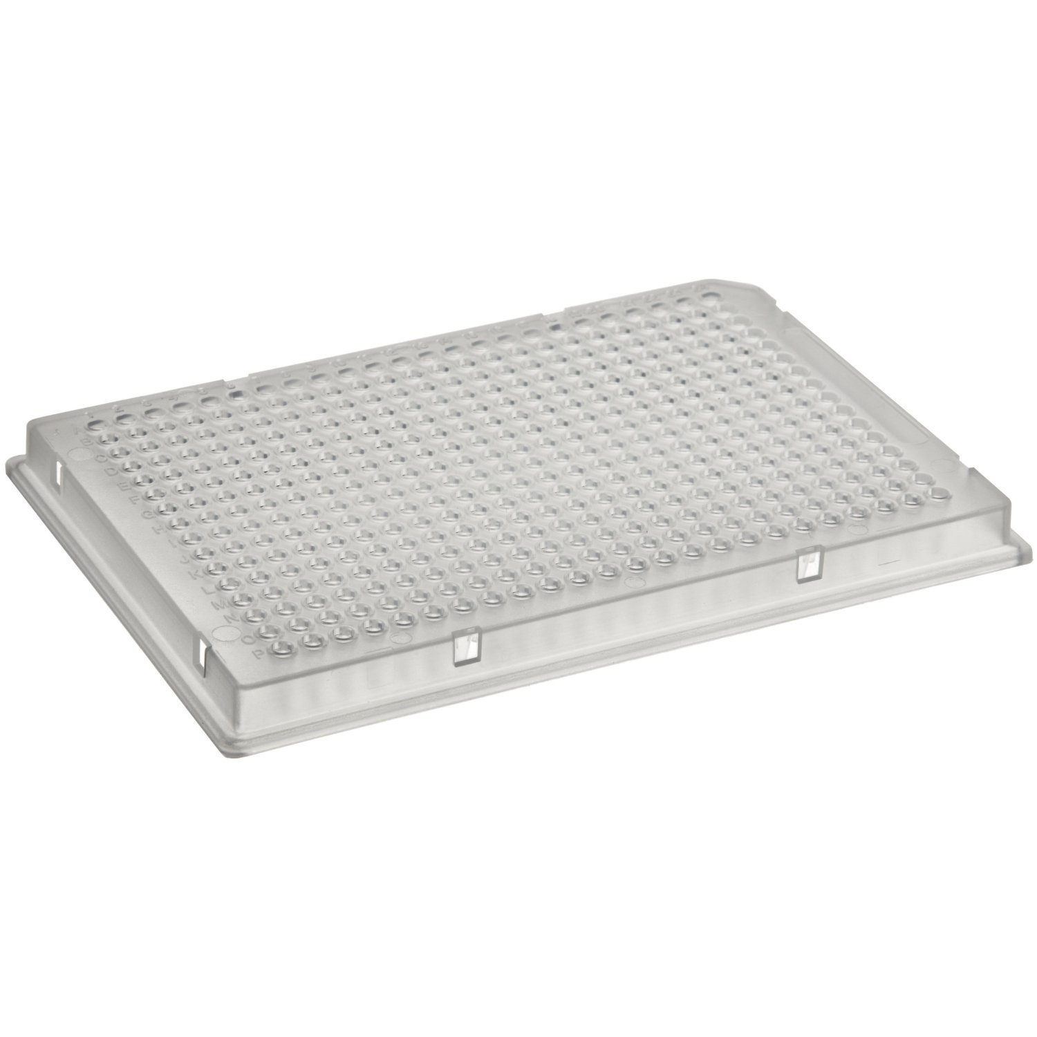 Corning 3640 Polystyrene Flat Bottom 384 Well Clear Microplate, Without