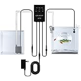 Auto Top Off System Aquarium - Smart Automatic ATO System for Saltwater | Water Level Controller Kit for Fish Tank Aquarium (with Submersible Pump)