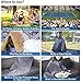 ARRIS Heated Blanket, 5V Electric Outdoor Fleece Blanket with Hood, Waterproof Windproof Stadium Mat for Camping, Picnic, Sports, Football, Concerts, 55 x 27.6 inchthumb 4