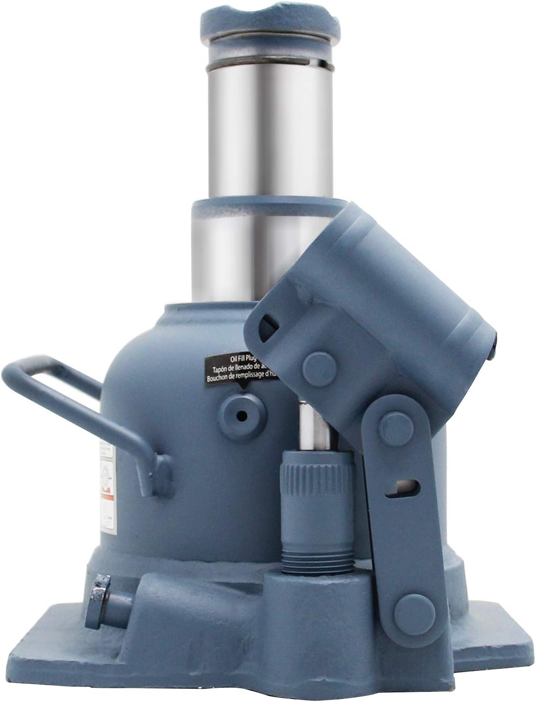 BAOSHISHAN 10 Ton Low Profile Bottle Jack Double Ram 4-7/8’’ to 8-7/8’’ Lifting Range Hydraulic Jack: Home Improvement