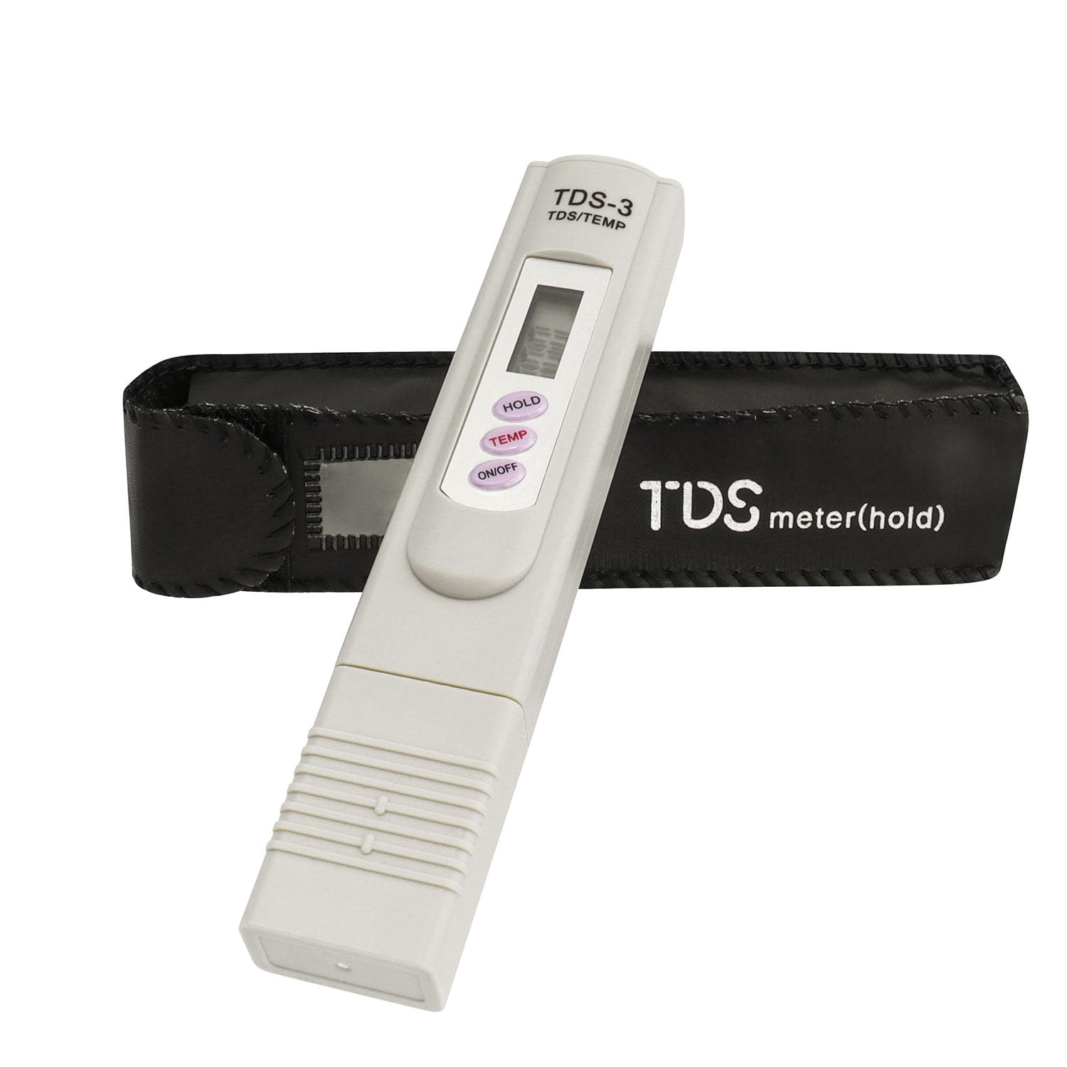 Gasea Digital Water Quality Test Meter, LCD TDS3 PPM & Temperature Tester Pen, Portable TDS Meter for Drinking Water, Aquarium, Hydroponics, Swimming Pools, Filters