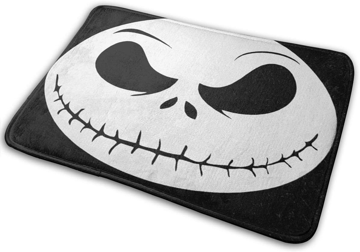 Xxxx Dtjscl Carpet Nightmare Before Christmas Jack Super Absorbent Mat Interior and Exterior Decorative Carpet Doormat Bathroom 40x60
