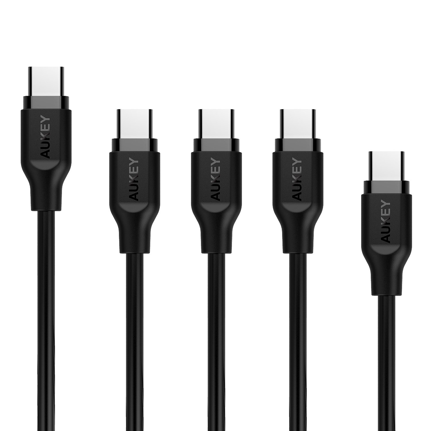 Aukey Usb-C To Usb 3.0 Cable 5 Pack (3.3 Feet(3 Pack) 6.6 Feet 1 Feet) 25 611QY4PvMZL