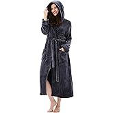 COOVA Premium Robe for Women – Plush Soft Robe, Fluffy, Warm, Long Fleece Bathrobe