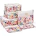 6 Set Packing Cubes，Compression Travel Luggage Organizers with Laundry Bag Shoes Bag for Carry-on Luggage, Suitcase and Backpacking Accessories