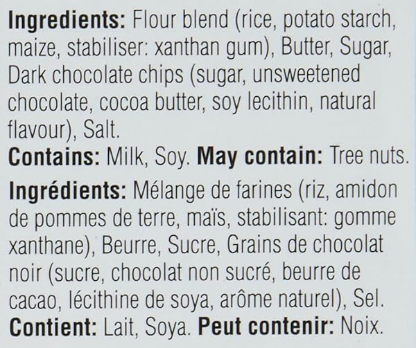 WALKER’S SHORTBREAD GLUTEN FREE CHOCOLATE CHIP COOKIES, ALL-BUTTER SHORTBREAD COOKIES, 4.9 OZ