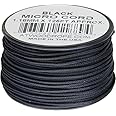 Atwood Rope MFG Micro Utility Cord 1.18mm X 125ft Reusable Spool | Tactical Nylon/Polyester Fishing Gear, Jewelry Making, Camping Accessories