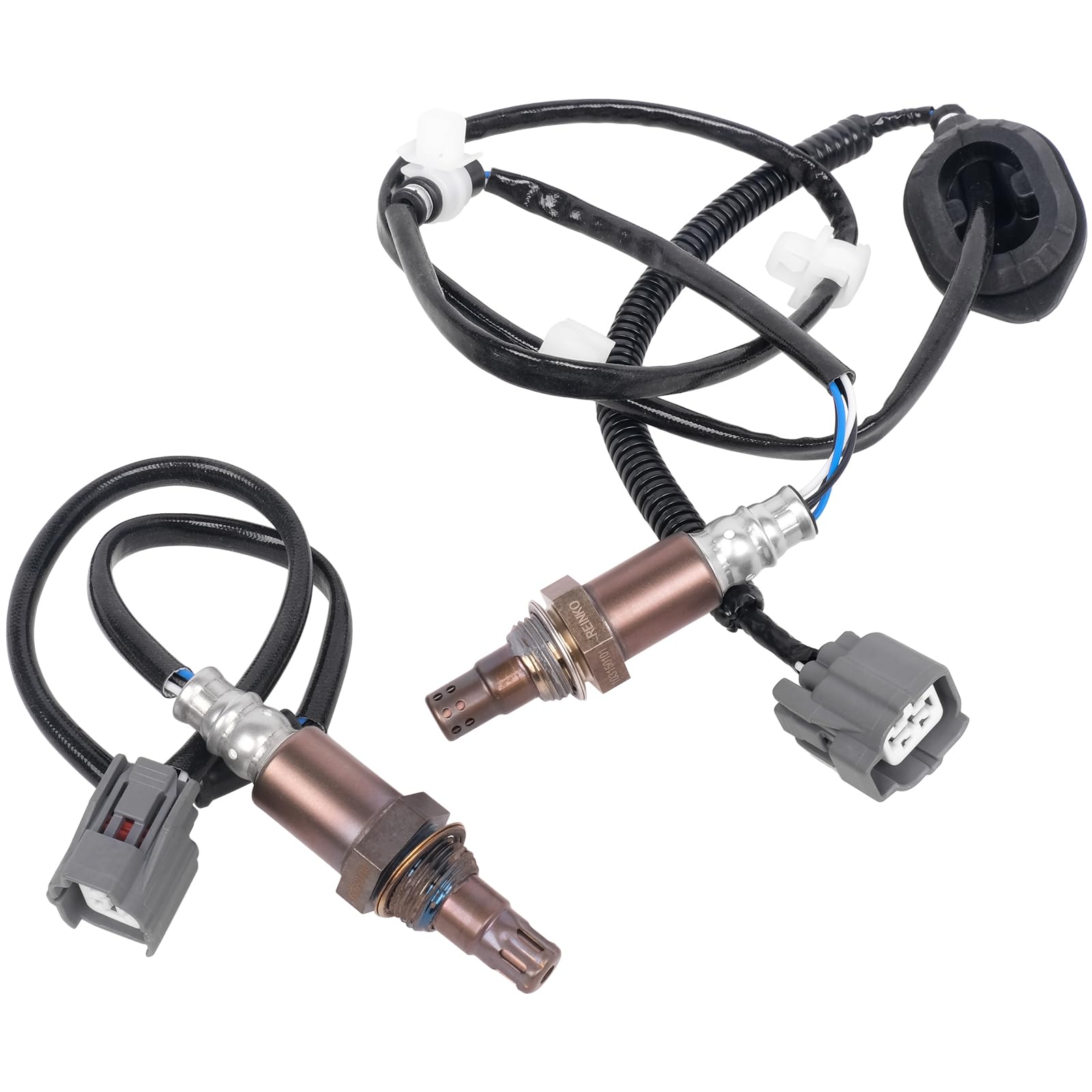 Photo 1 of Reinko Oxygen Sensor (O2) Upstream+Downstream for Honda K24A4 K24A8 2003-2007 Accord 2.4L,Set of 2, Replacement for 234-9040 234-4797