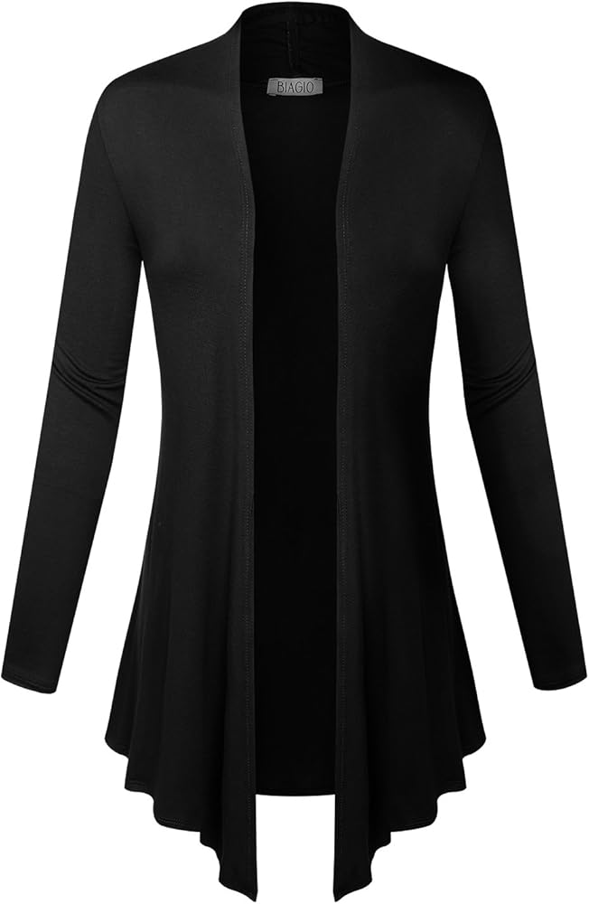 black small cardigan