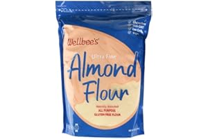 Wellbee's Almond Flour, Extra Fine, Gluten Free, Blanched, Low Carb, All Purpose, 5 lbs