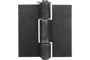 OTTFF 4 Pack 4-1/2" x 4" Weld On Door Hinges, Heavy Duty Steel Weldable Butt Hinge for Gate, Trailer