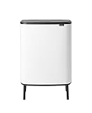 Brabantia Bo Hi Touch Top Trash Can - 2 x 8 Gal