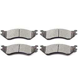 cciyu D702 Rear Semi-Metallic Disc Brake Pads Kit