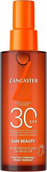 Lancaster Sun Beauty Dry Body Oil SPF30 150ml Broad Spectrum view 1