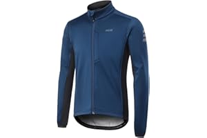 ARSUXEO Winter Cycling Jacket for Men Softshell Fleece MountainBike Biking Bicycle Jacket Thermal Windbreaker