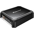Pioneer GM-DX871 - Powerhouse Amplifier with 1,600 Watts, Class-D Technology, 1-Channel, Variable Low-Pass Filter, Compact Design, and Remote Bass Boost Control