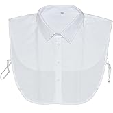 YIZHONG Detachable Collar Faux Shirt Dickie Collars for Women Men