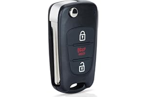 Keyecu Replacement Remote Key Fob for Kia Soul 2010 2011 2012 2013 ID46 315MHz FCC ID: NYOSEKSAM11ATX(AMFL) / 95430-2K340