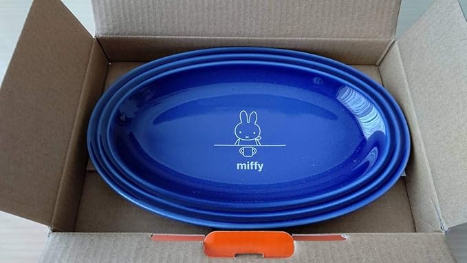 Amazon ルクルーゼ ダイドードリンコオリジナル ミッフィーコラボ オーバルプレート アニメ 萌えグッズ 通販