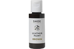 SHOE CLINIC Leather Paint | 50ml / 1.7oz | Customize Shoes, Sneakers, Boots & More | Scratch & Peel Resistant | Quick Drying & Flexible | Available in 12 Colors