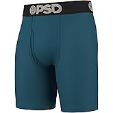 PSD Underwear Mens Boxer Briefs - Luxe Modal Boxer Briefs, Standard & Mid Length, Soft & Breathable Boxer Briefs for Men