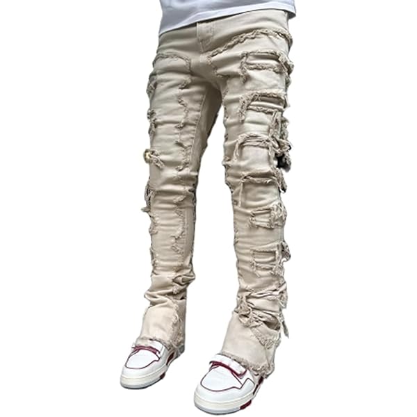 パンツ ego tripping branch destroyed denim Y2K ego tripping branch destroyed denim Y2K - メルカリ